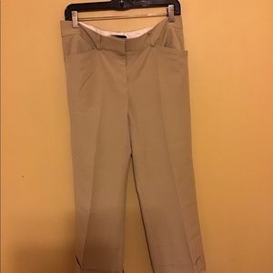 CONTEXT by Lord & Taylor cropped dressy pants Sz 8